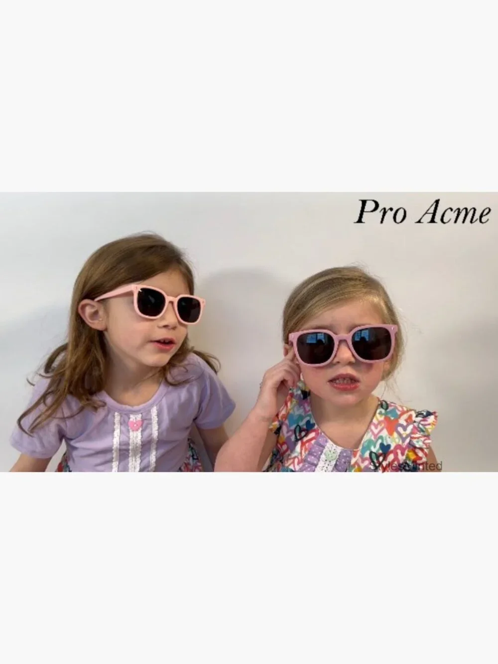TPEE Rubber Flexible Square Shades Toddler Age 3-10